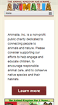 Mobile Screenshot of animalia.us
